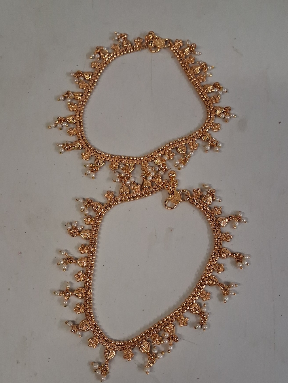 NWT Pair Of Traditional Indian Anklets Payal